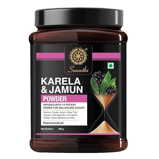 Suwasthi Karela &amp; Jamun Powder (250g)